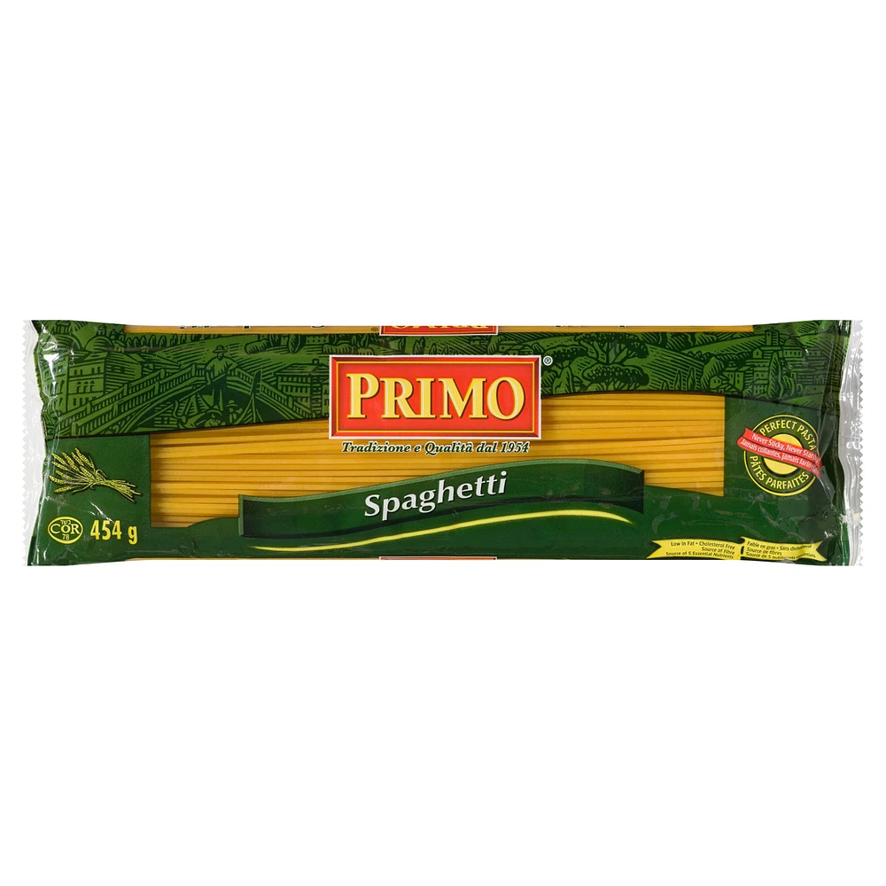 PRIMO SPAGHETTI, SPAGHETTI