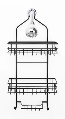 era Elliot Shower Caddy Black, 11.22x24 in
