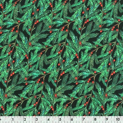 Fabric Creations Tissu de coton au mètre Melon d'eau tropical 107 cm (42")