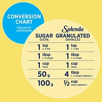 Splenda® No Calorie Sweetener Granulated, 275 g, sucralose