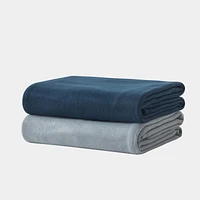 Couverture en micromolleton Mainstays Taille : lits 1/2 places/grand