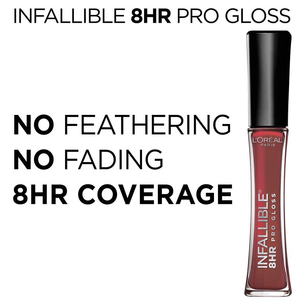 Brillant à lèvres Le Gloss Infaillible de L'Oréal Paris, 6.3  ML