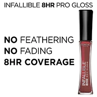 Brillant à lèvres Le Gloss Infaillible de L'Oréal Paris, 6.3  ML