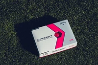 Balles De Golf Supersoft 23 Rose, Une Douzaine