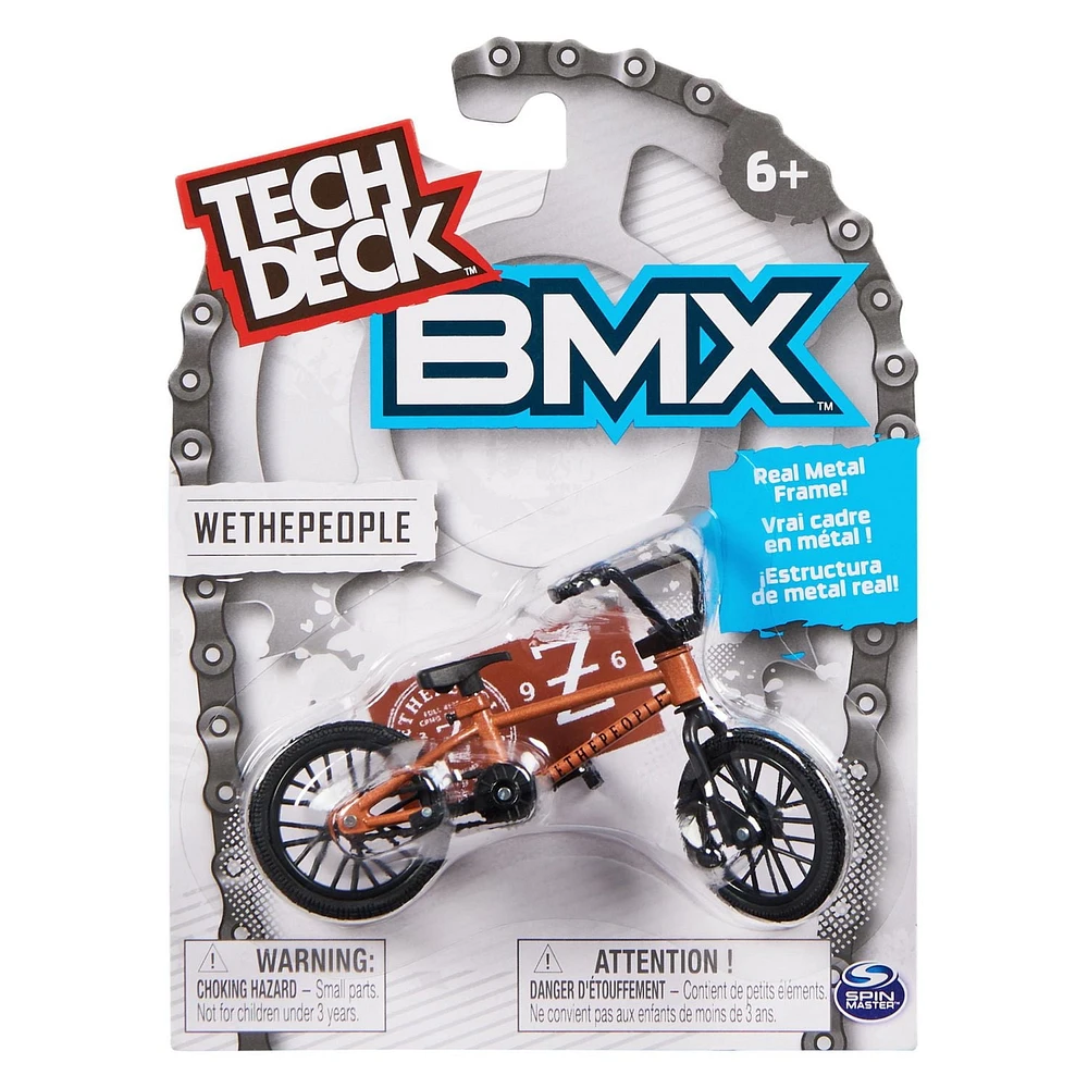 Tech Deck, BMX Finger Bike, Wethepeople, Collectible and Customizable Mini BMX Bicycle