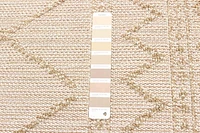 ECARPET Jute Style Area Rug for Bedroom, Living Room