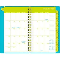 Agenda De Poche Hebdomadaire/Mensuel 2024 Mead, Pop En Couleurs Agenda hebdomadaire