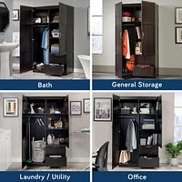 Sauder® Select Meuble de Rangement / Armoire, Finition Merisier Cannelle, 420055