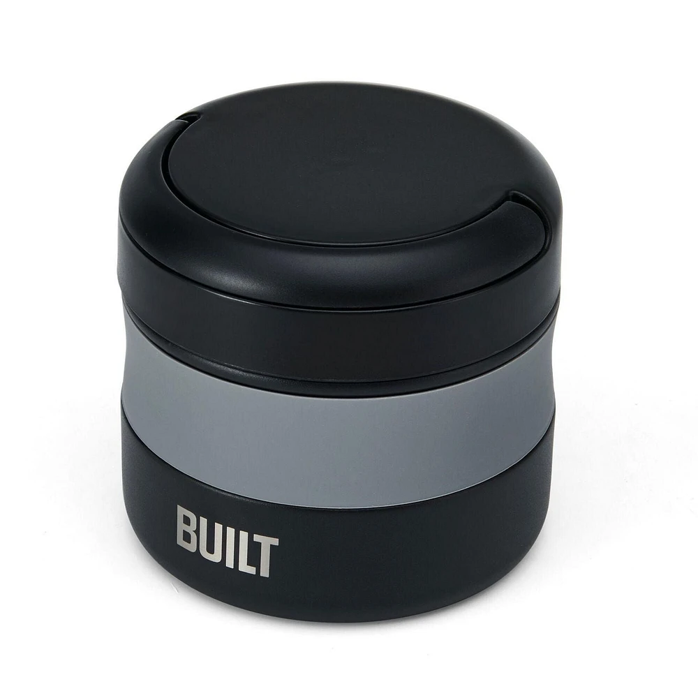 Bocal à Aliments à Double Paroi et à Large Ouverture de 12 oz Pot alimentaire de 12 oz