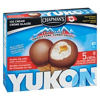 Chapman's Yukon Grizzly Double the Dip Cone, 5 x 140mL