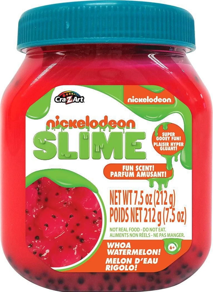 Nickelodeon Scented Fun Food Pre-made Slime, Assortment of Slime