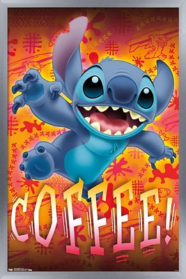 Disney Lilo and Stitch - Coffee Wall Poster, 22.375" x 34"
