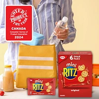 Ritz Mini Original Crackers, Snack Packs, School Snacks, 180 g