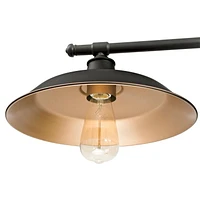 Westinghouse Iron Hill Three-Light Island Pulley Pendant
