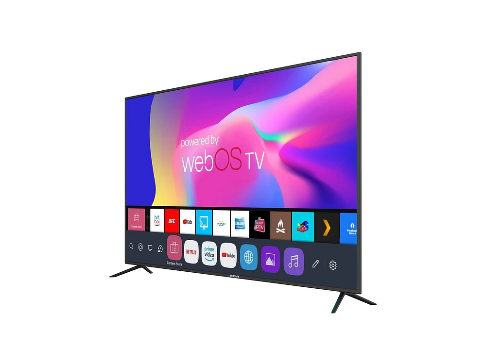 RCA 82" 4K Ultra HD Smart TV powered by webos