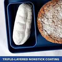 Granitestone Blue Nonstick Loaf Pan – Oven and Dishwasher Safe