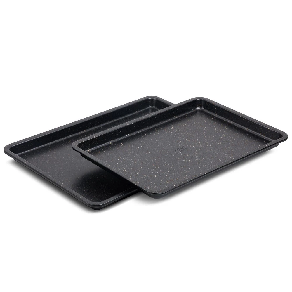 Thyme & Table Batterie de cuisine et ustensiles de cuisson antiadhésifs 32 pièces Noir
