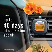 Febreze Car Air Freshener, Odor-Fighting Automotive Vent Clip, Hawaiian Aloha Scent