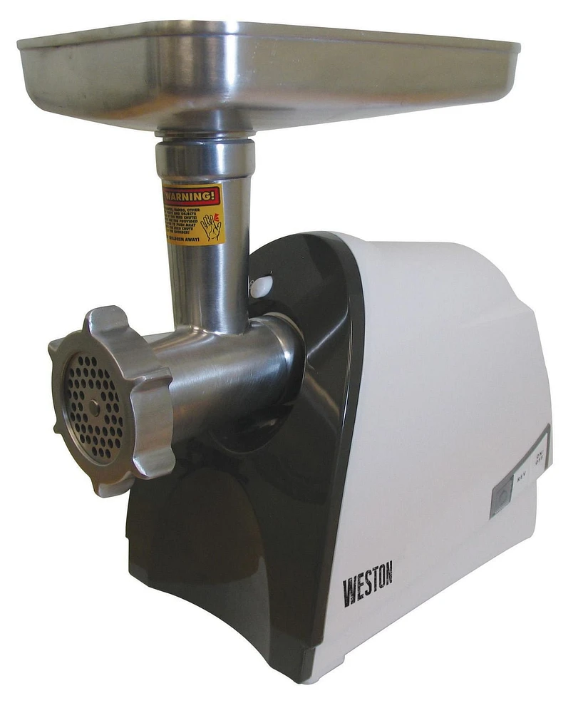 Weston #8 Heavy Duty Electric Meat Grinder & Sausage Stuffer 33-0201-W