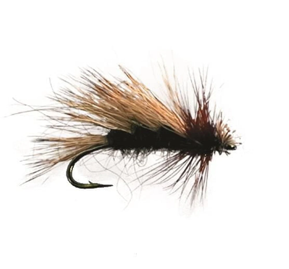 Superfly FLY1640-10P Dry Fly Mikulak Sedge #10, These flies are generally loved by freshwater fish