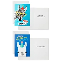 Hallmark Birthday Cards Assortment,  (Party Animals)