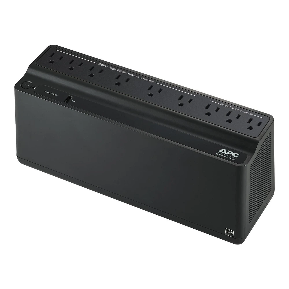Batterie de secours APC Back-UPS 900 VA, 9 prises