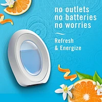 Febreze Bathroom Air Freshener, Odor-Fighting, Refresh & Energize Scent, 7.5ML