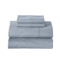 Better Homes & Gardens 300 Thread Count Cool & Crisp 4-Piece Cotton Percale Sheet Set