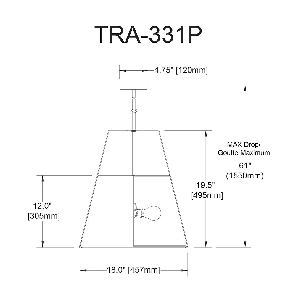 Trapezoid Pendant