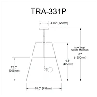 Trapezoid Pendant