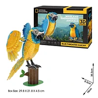 National Geographic 3D Puzzle: Blue Throated Macaws