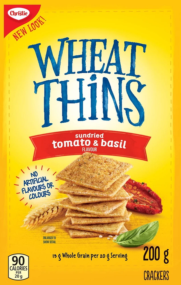 Wheat Thins Sundried Tomato and Basil Crackers, 200 g