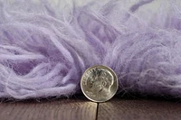Tapis Nouveau Flokati 1400 gr de 5' x 8', Violet Pastel