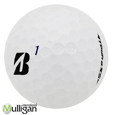 Mulligan - 48 balles de golf récupérées Bridgestone Tour B XS (B) 5A, Blanc