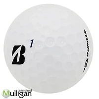 Mulligan - 48 balles de golf récupérées Bridgestone Tour B XS (B) 5A, Blanc