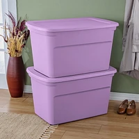 Sterilite 30 Gal./ 114L Tote Lilas