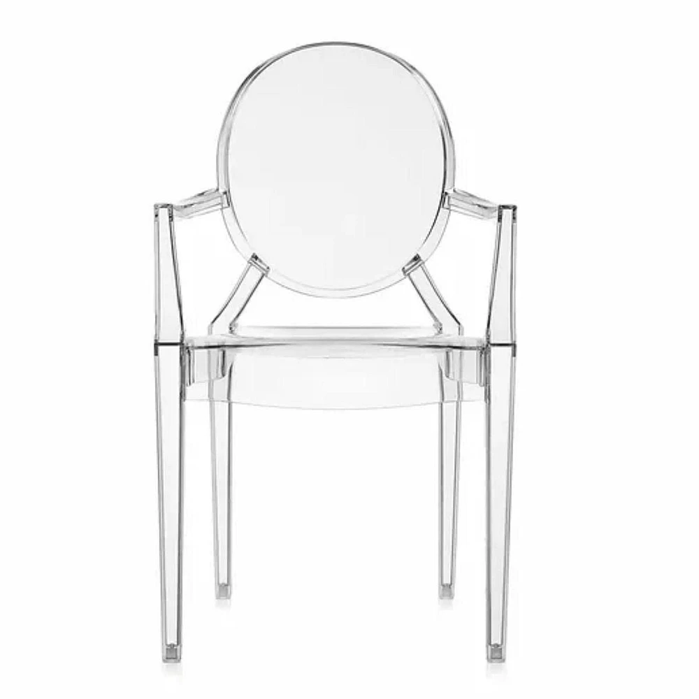 Heavenly Collection Clear Acrylic Kids Armchair SET OF 2