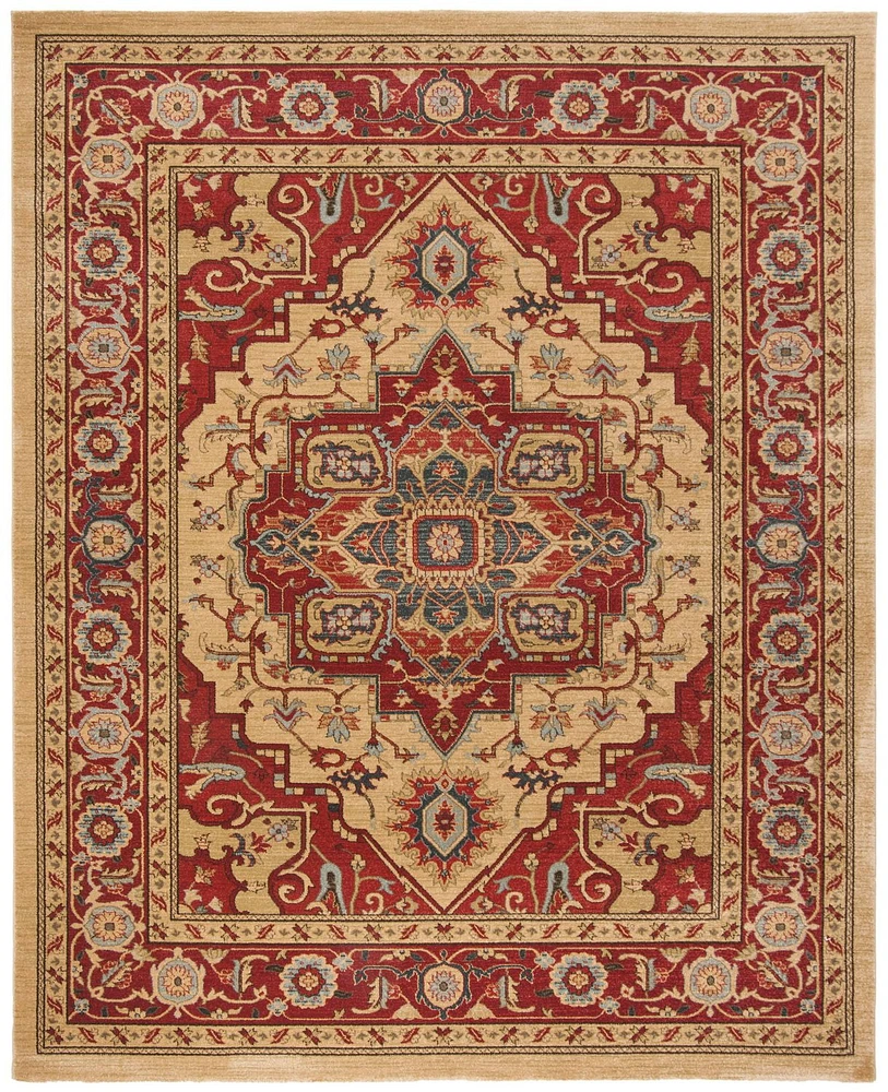 Safavieh Mahal Oswin Floral Bordered Area Rug