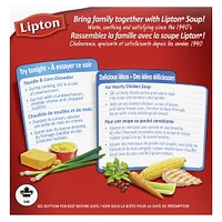 Lipton Chicken Noodle Dry Soup Mix, 338 g Soup