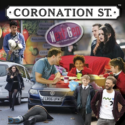 Coronation Street | 2023 12x24 Inch Square Wall Calendar