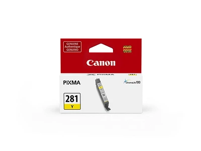 Canon CLI-281 Y - 5.6 ml - yellow - original - ink tank - for PIXMA TR7520, TR7620, TR8620, TS6220, TS6320, TS702, TS8220, TS8320, TS9520, TS9521, 2090C001