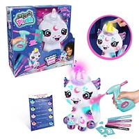 «Air Brush» Peluche à Peindre avec Klaxon Lumineux