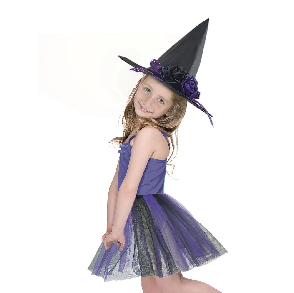 Way to Celebrate Halloween 2 Piece Witch Tutu Dress Up Set