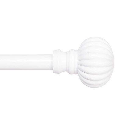 Home Trends 71,12 cm - 121,92 cm Ensemble tringle à rideaux, 1,58 cm Diamètre 1,58 cm Diamètre