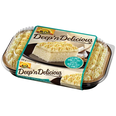 McCain® Deep'n Delicious® Coconut Vanilla Cake, 510g