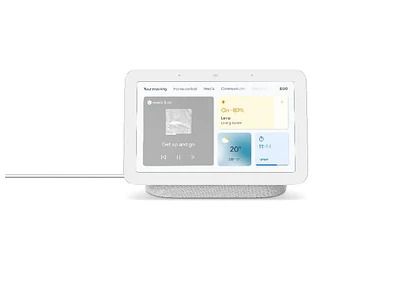 Google Nest Hub Intelligent Gen 2 Affiche tous vos appareils connectés en un seul endroit