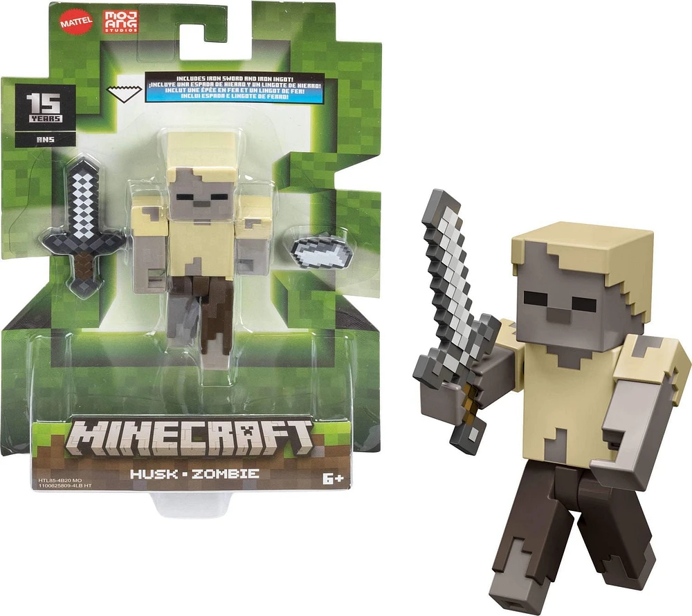 Minecraft Figurines articulées et acc. Échelle 8,26 cm Collection