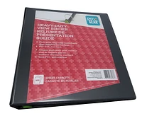 PEN+GEAR HEAVY DUTY VIEW 1.5 BINDER BLACK