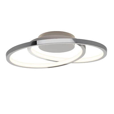 Salto Chrome Flush Mount