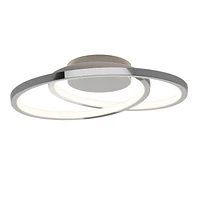 Salto Chrome Flush Mount
